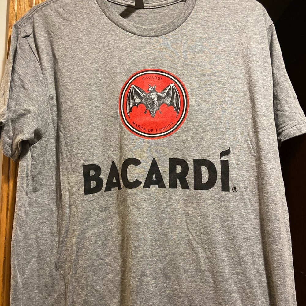 Medium Size Bacardi Grey T-shirt